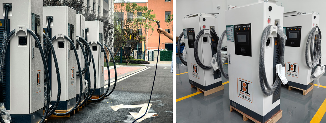 Share the basic working principle of electric vehicle charging pile